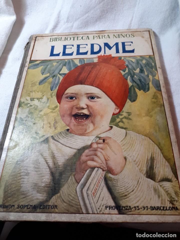 Libros antiguos: LEEDME, LIBRO PARA NI&Ntilde;OS - Foto 1