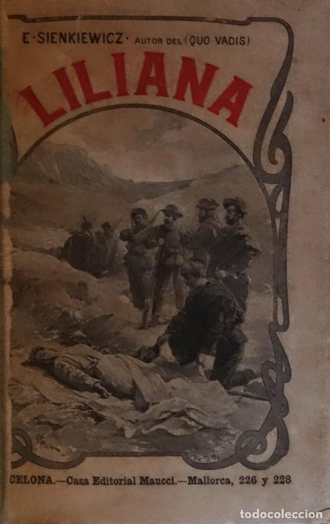 Libros antiguos: LILIANA - Enrique SIENKIEWICZ - Foto 1