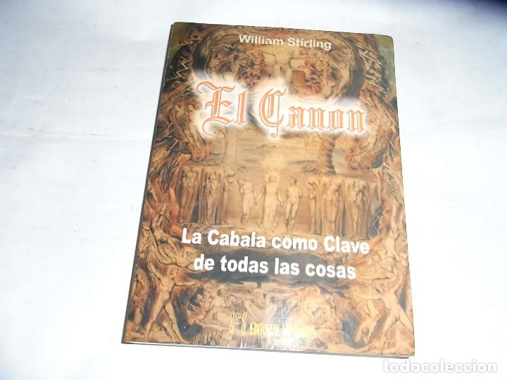 Libros antiguos: William Stirling, El canon, Humanitas - Foto 1