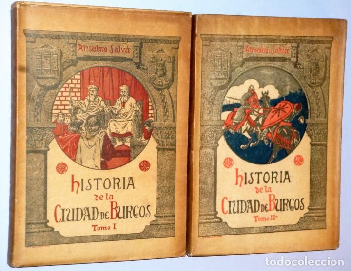 Libros antiguos: HISTORIA DE LA CIUDAD DE BURGOS. 2 TOMOS - Foto 1