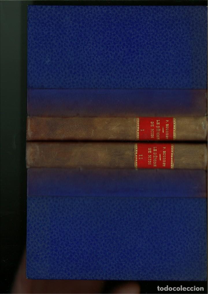 Libros antiguos: LE D&Eacute;MON DE MIDI. Paul Bourget - Foto 3