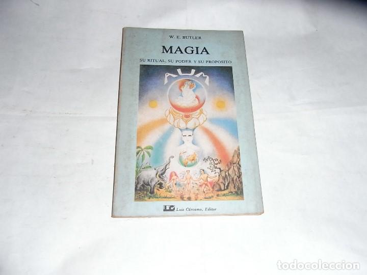 Libros antiguos: Buttler, La magi, su ritual, su poder y su proposito, Ed. Carcamo - Foto 1
