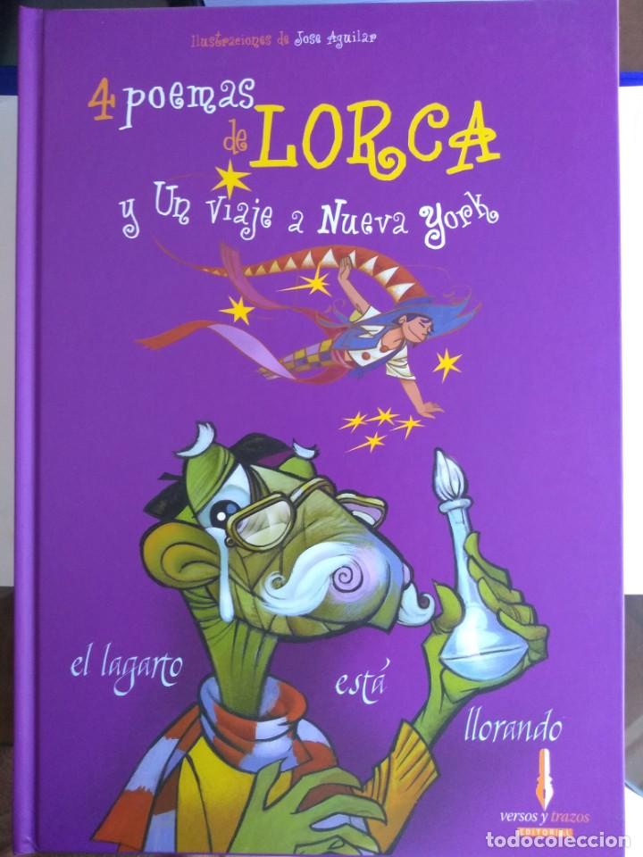 Libros antiguos: POEMAS DE GARC&Iacute;A LORCA. ED. VERSOS Y TRAZOS - Foto 1