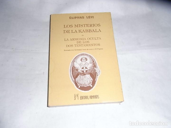 Libros antiguos: Eliphas Levi, Los misterios de la Kabbala, Ed. Humanitas - Foto 1