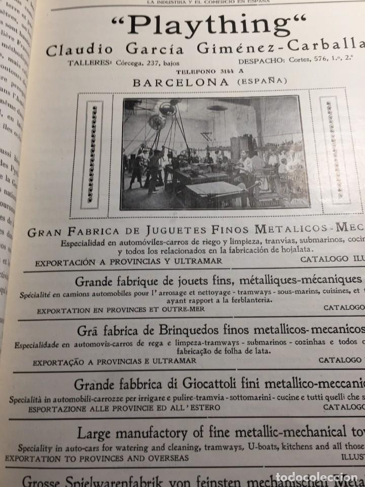 Libros antiguos: LA INDUSTRIA Y EL COMERCIO EN ESPA&Ntilde;A 1916 - Foto 3