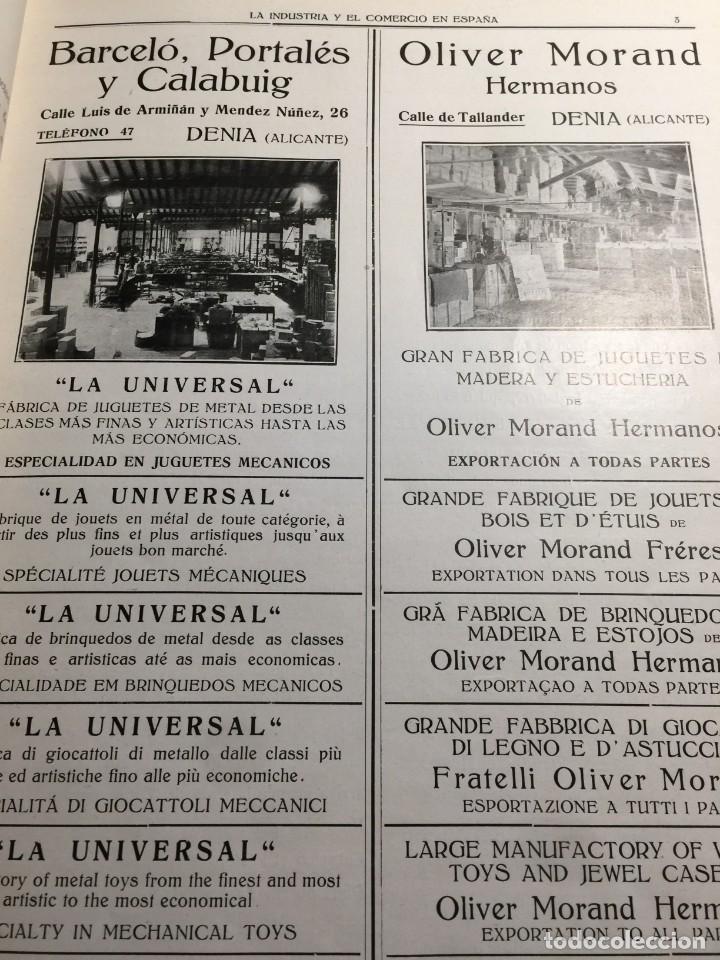 Libros antiguos: LA INDUSTRIA Y EL COMERCIO EN ESPA&Ntilde;A 1916 - Foto 5
