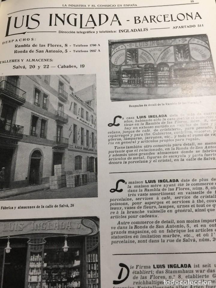 Libros antiguos: LA INDUSTRIA Y EL COMERCIO EN ESPA&Ntilde;A 1916 - Foto 7