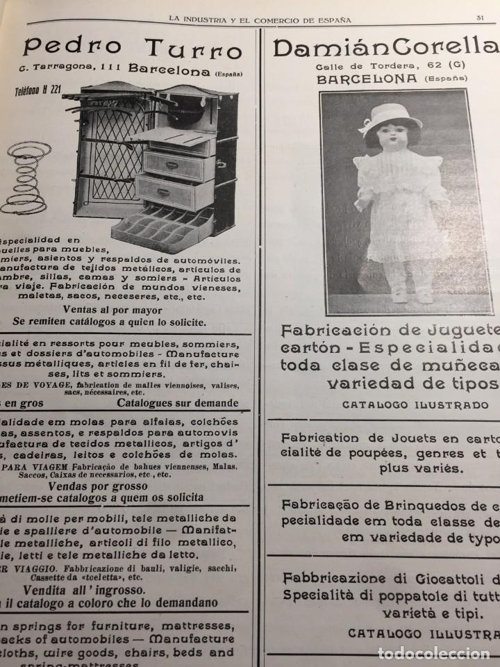 Libros antiguos: LA INDUSTRIA Y EL COMERCIO EN ESPA&Ntilde;A 1916 - Foto 8