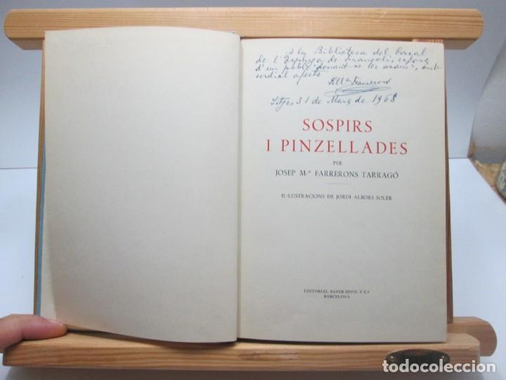 Libros antiguos: SOSPIRS I PINCELLADES N-337 - Foto 3