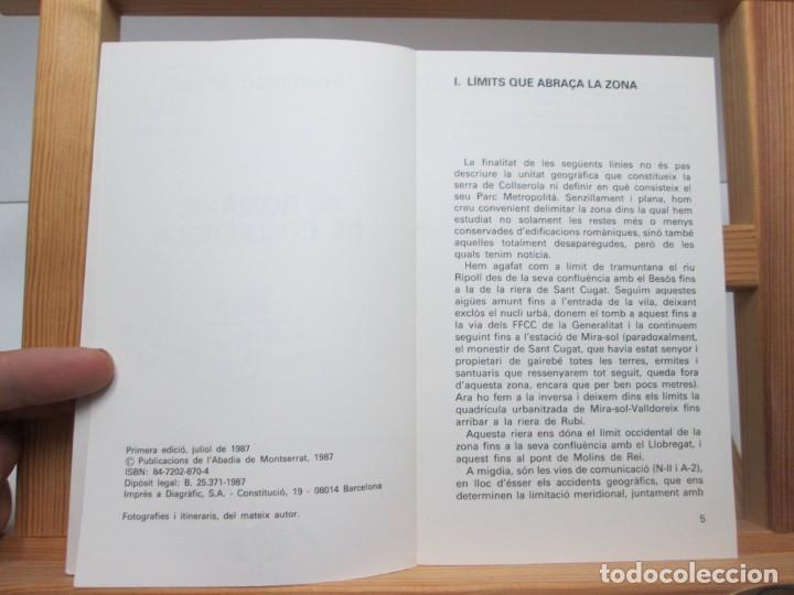 Libros antiguos: EL ROM&Agrave;NIC DE COLLSEROLA N-305 - Foto 3