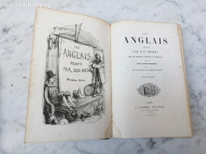 Libros antiguos: Les anglais peints par eux memes 1841 - Foto 3