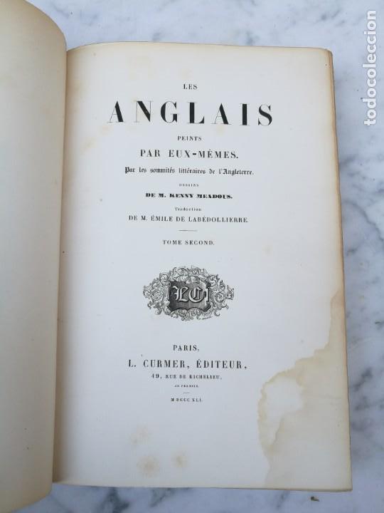 Libros antiguos: Les anglais peints par eux memes 1841 - Foto 7
