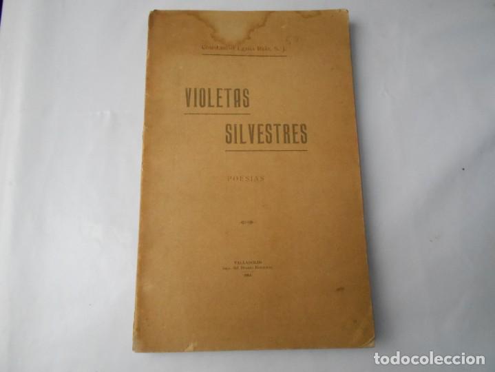 Antiquarische B&uuml;cher: libro de  violetas sivestres de constancio egui ruiz a&ntilde;o de  1914 poesia