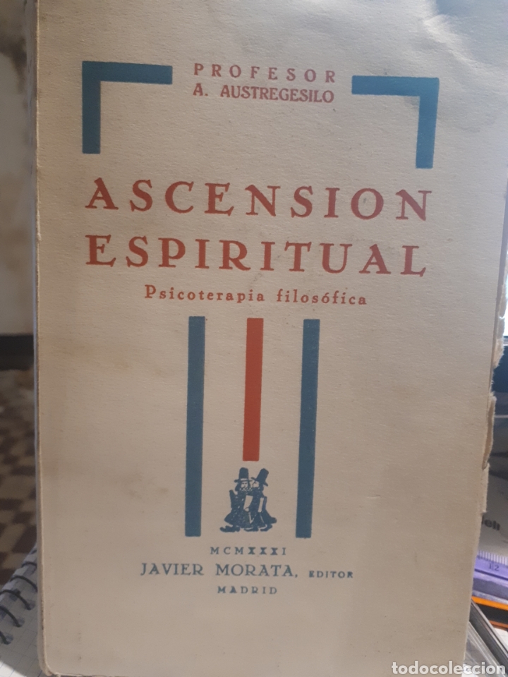 Antiquarische B&uuml;cher: ASCENSI&Oacute;N ESPIRITUAL PSICOTERAPIA FILOS&Oacute;FICA