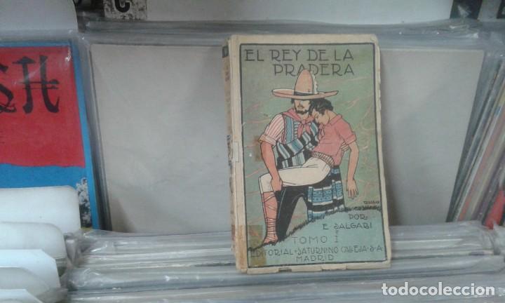 Libros antiguos: EL REY DE LA PRADERA - SALGARI - TOMO I - CALLEJA - Foto 1