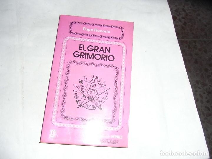 Libros antiguos: Papa Honorio, El gran grimorio, Ed Hermes - Foto 1