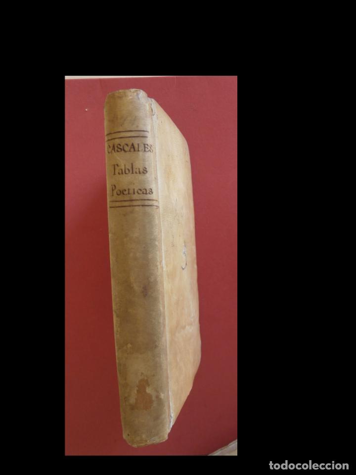 Libros antiguos: Tablas poeticas del Lic. Francisco Cascales - Foto 2