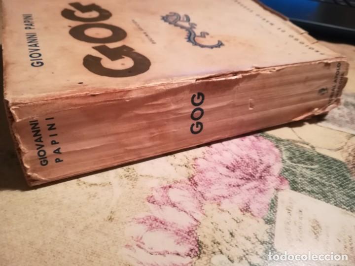 Libros antiguos: Gog - Giovanni Papini - D&eacute;cima edici&oacute;n 1933 - Foto 13