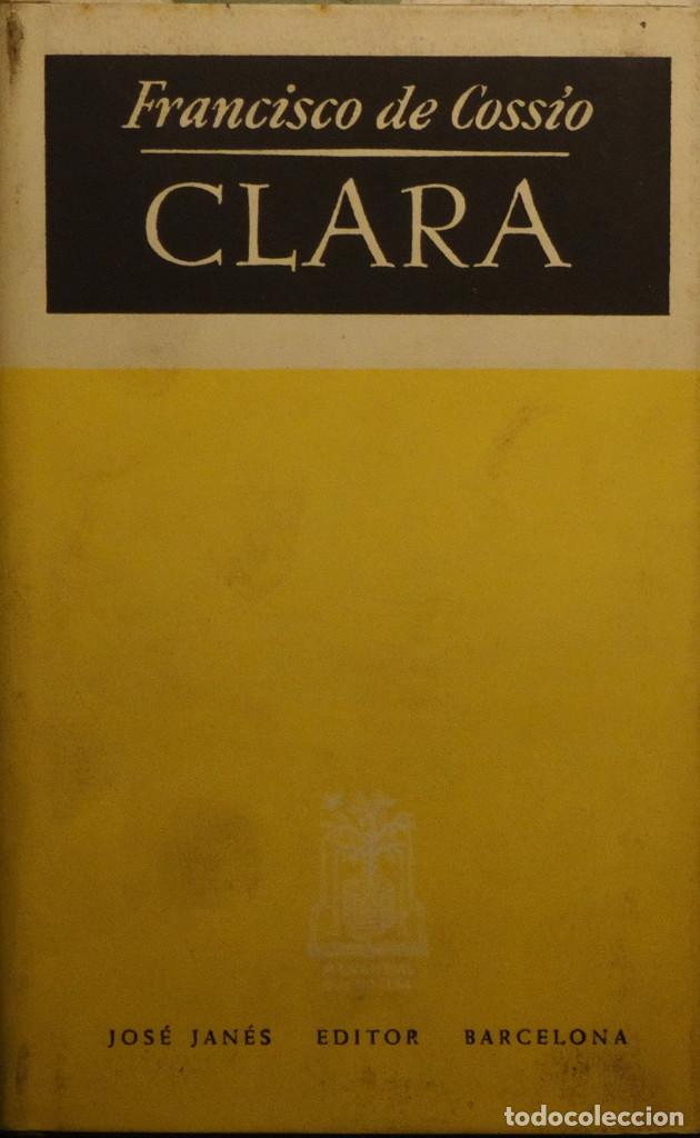 Libros antiguos: CLARA - Francisco de COSSIO - Foto 1