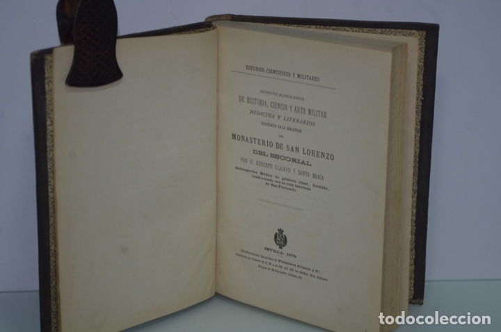 Libri antichi: ANTIGUOS MANUSCRITOS DE HISTORIA CIENCIA Y ARTE MILITAR MEDICINA Y LITERARIOS EXISTENTES EN LA BIBLI