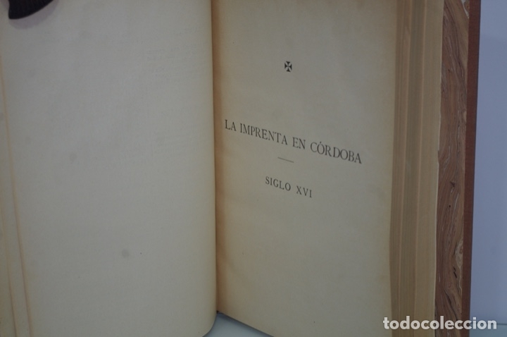 Libros antiguos: LA IMPRENTA EN C&Oacute;RDOBA - Foto 4