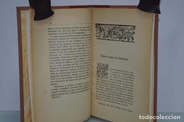 Libros antiguos: LA ANTIGUEDAD DE LA IMPRENTA DE GUASP Y POU - Foto 4