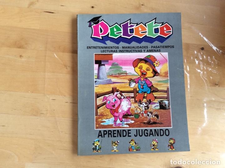 Libros antiguos: Petete aprende jugando n&uacute;meros del 9 al 16 - Foto 1