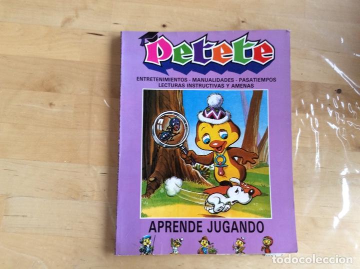 Libros antiguos: Petete aprende jugando n&uacute;meros del 52 al 59 - Foto 1