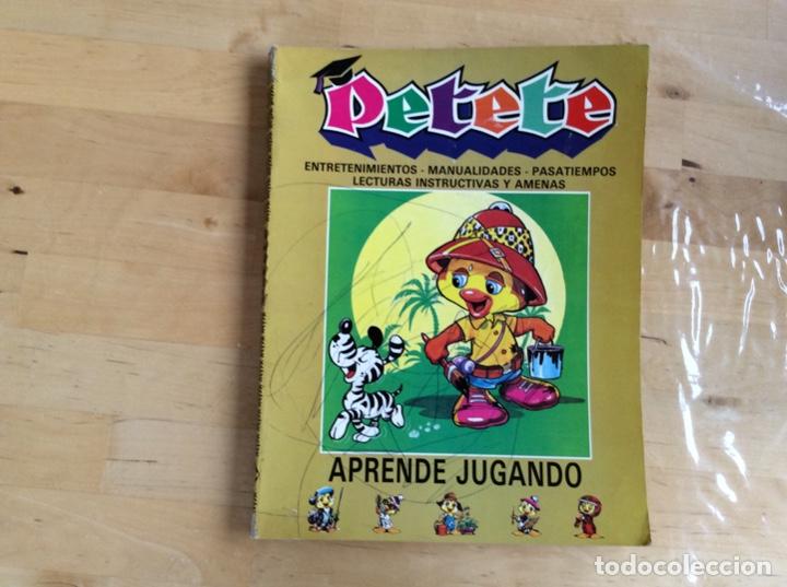 Libros antiguos: Petete aprende jugando n&uacute;meros del 148 al155 - Foto 1