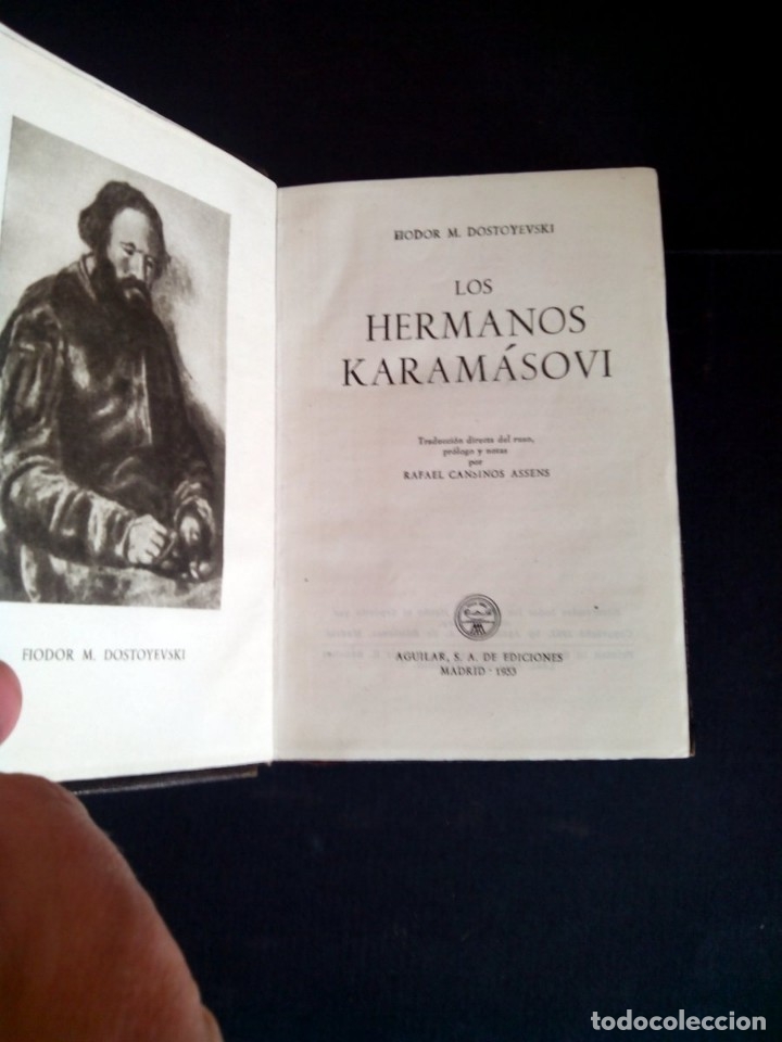 Libros antiguos: Joya 089, Dostoyevski, Primera Edici&oacute;n, Aguilar - Foto 4