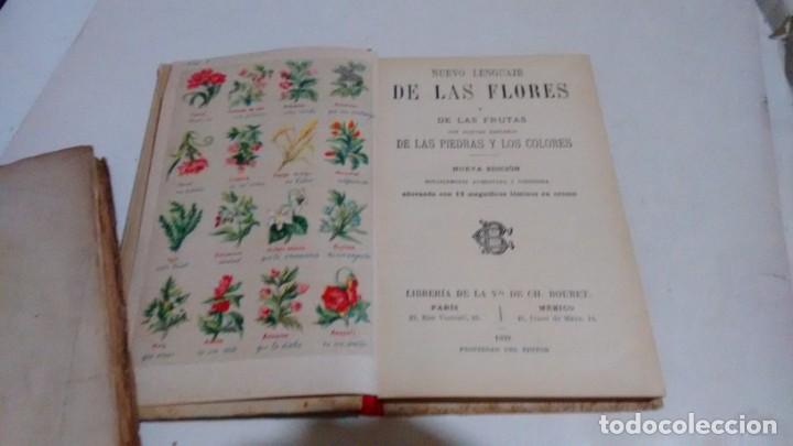 Libros antiguos: NUEVO LENGUAJE DE LAS FLORES Y DE LAS FRUTAS ....... - Foto 3