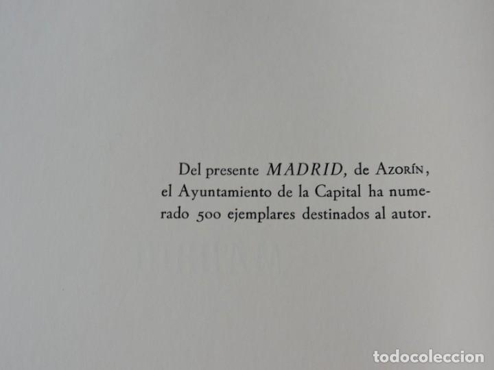 Libros antiguos: LIBRO MADRID AZOR&Iacute;N - MADRID 1964 - Foto 3