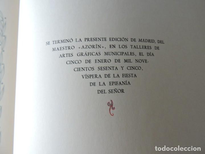 Libros antiguos: LIBRO MADRID AZOR&Iacute;N - MADRID 1964 - Foto 8