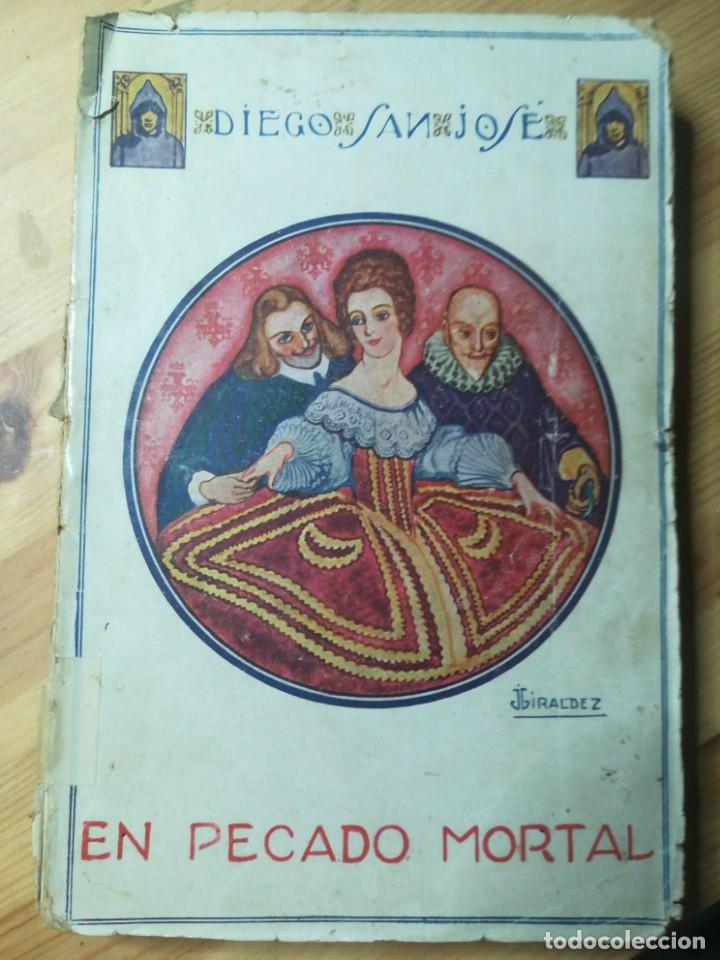 Libros antiguos: En pecado mortal - Foto 1