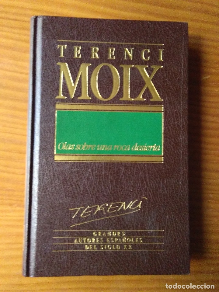 Libros antiguos: Terenci Moix, Olas sobre una roca desierta - Foto 1