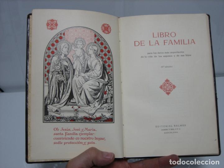 Libros antiguos: Antiguo libro de la familia - Foto 3