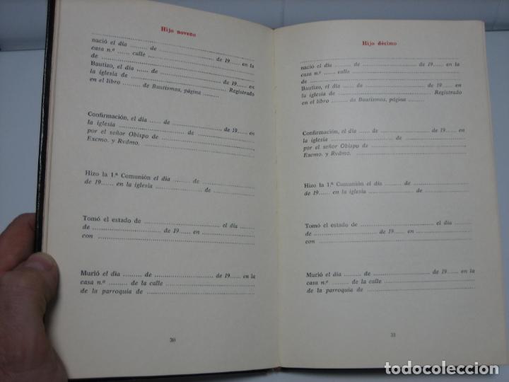 Libros antiguos: Antiguo libro de la familia - Foto 8
