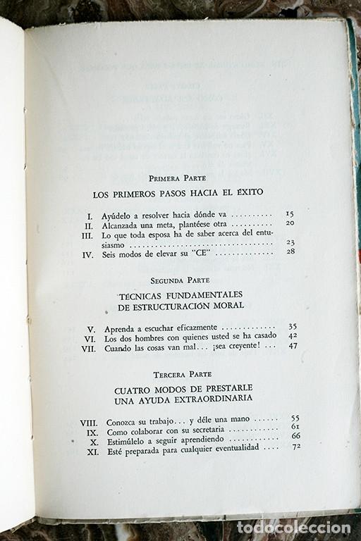 Libros antiguos: Como ayudar al esposo, DOROTHY CARNEGIE - Foto 5