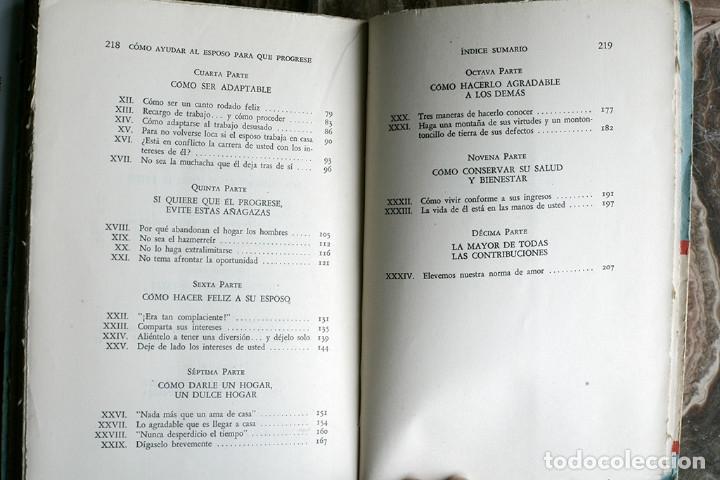 Libros antiguos: Como ayudar al esposo, DOROTHY CARNEGIE - Foto 6