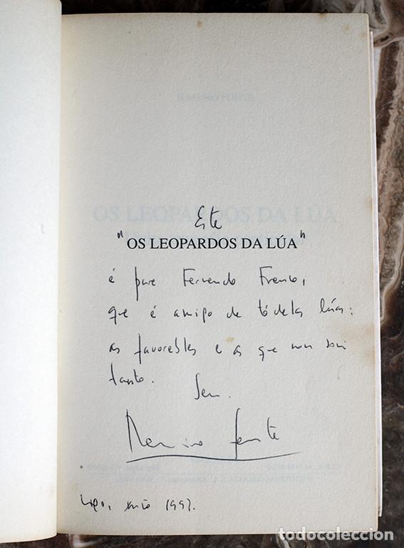 Libros antiguos: Os leopardos da lua, unha traxedia particular, Ramiro Fonte - Foto 3