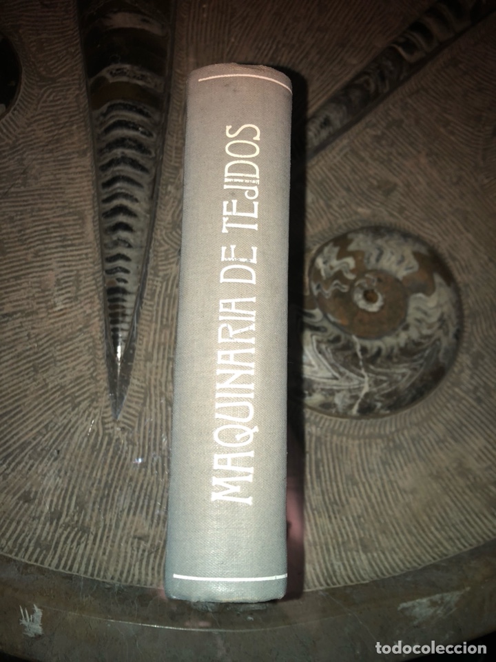 Libros antiguos: Maquinaria de tejidos - Foto 3