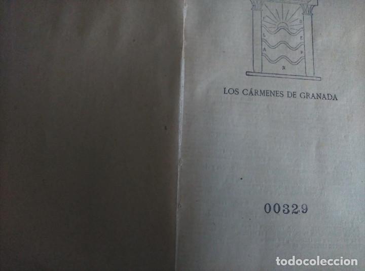Libros antiguos: Los C&aacute;rmenes de Granada, Palacio Vald&eacute;s, 1929 - Foto 6