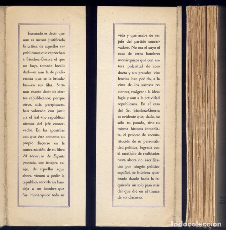 Libros antiguos: S&Aacute;NCHEZ GUERRA, Jos&eacute;.  El Pan de la Emigraci&oacute;n. 1930. - Foto 2