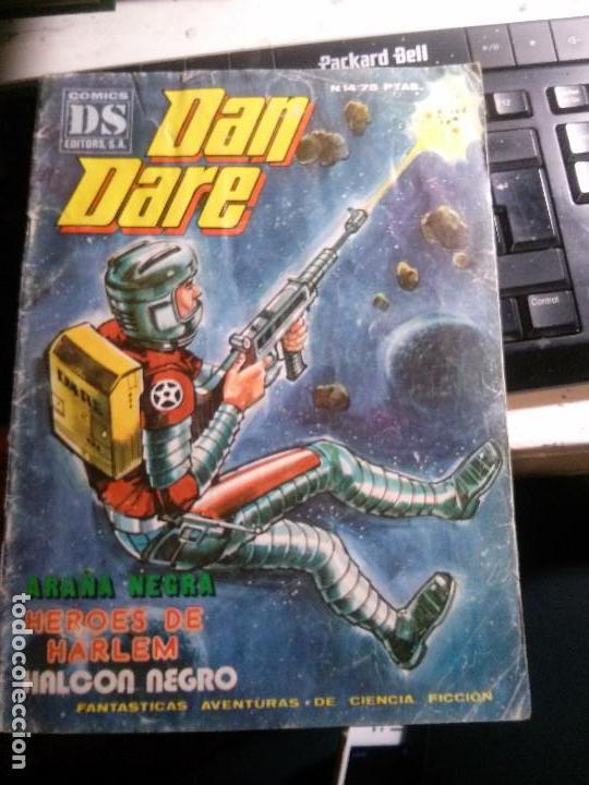 Libros antiguos: dan dare, ara&ntilde;a negra, comics ds.