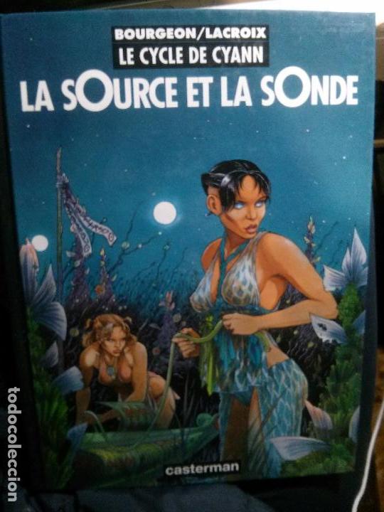 Libros antiguos: la source et la sonde, bourgeon lacoix, casterman - Foto 1
