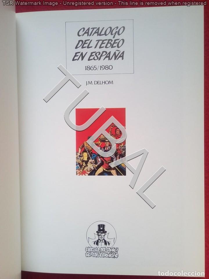 Libros antiguos: Cat&aacute;logo del tebeo en Espa&ntilde;a LG5 - Foto 2