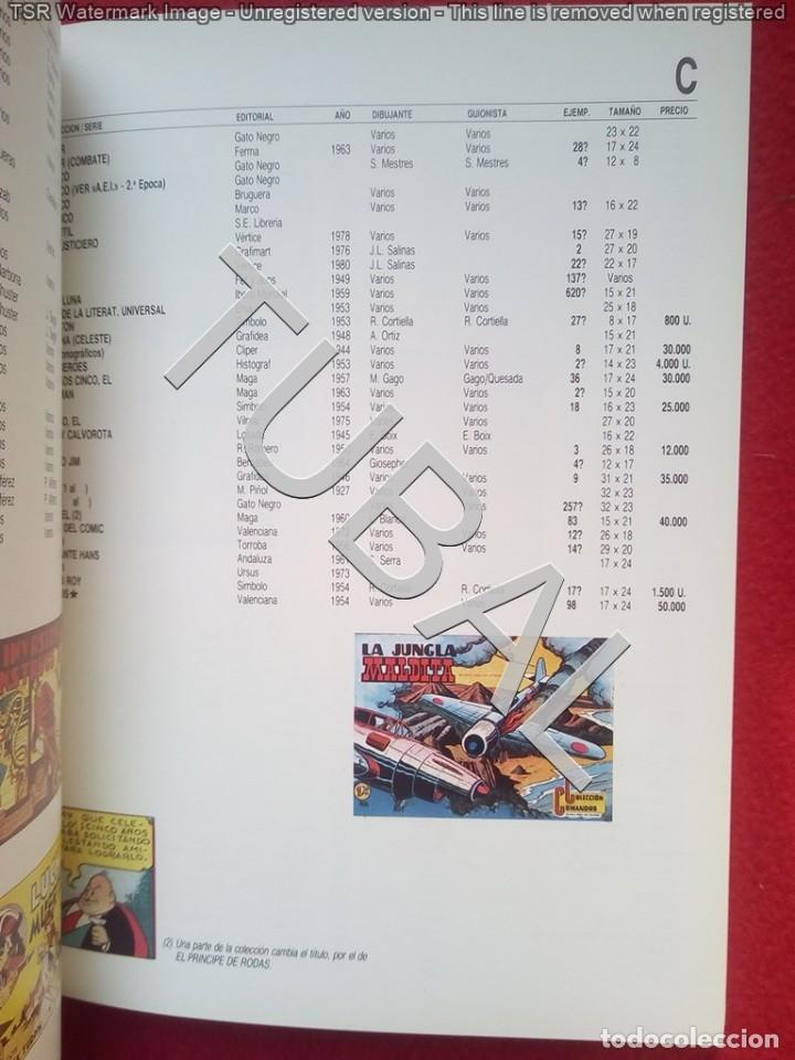 Libros antiguos: Cat&aacute;logo del tebeo en Espa&ntilde;a LG5 - Foto 4