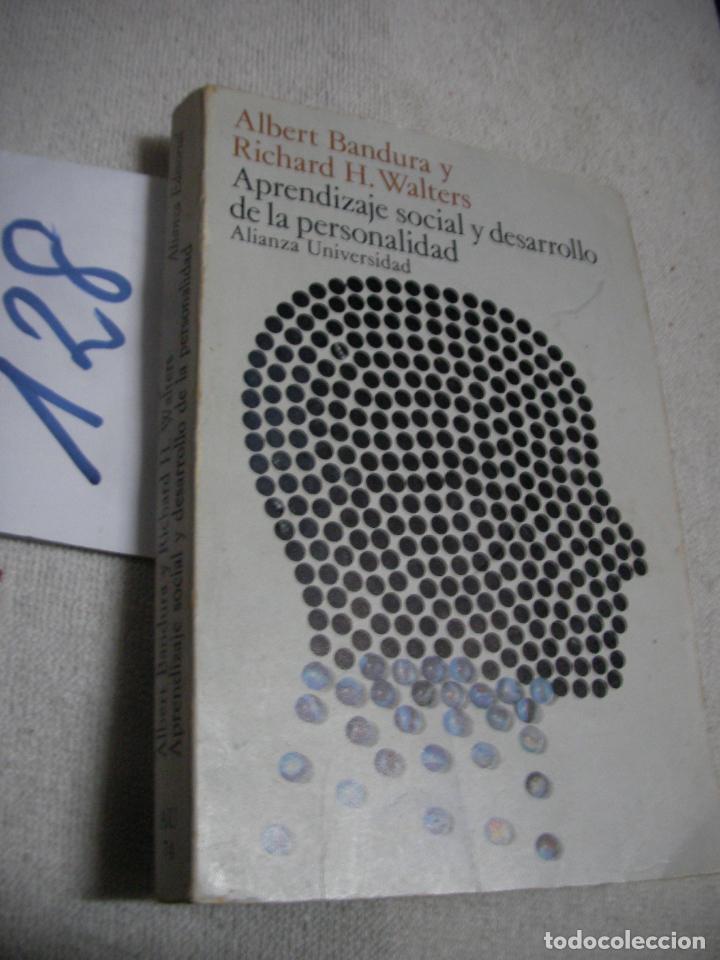 Libros antiguos: APRENDIZAJE SOCIAL Y DESARROLLO DE LA PERSONALIDAD - Foto 1