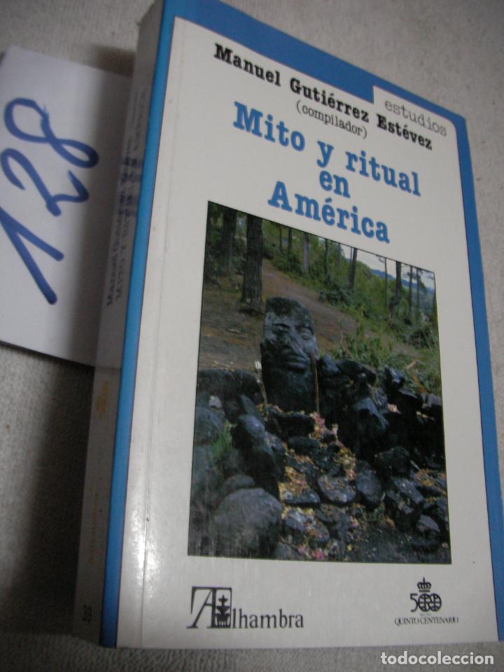 Libros antiguos: MITO Y RITUAL EN AMERICA - Foto 1