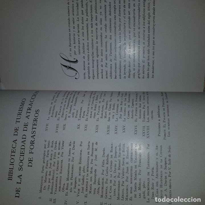 Libros antiguos: LOS TEMPLOS ANTIGUOS DE BARCELONA 1932 - Foto 4